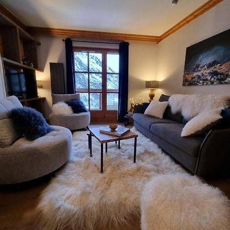 Arc 1950 Appartement De Standing Refuge Du Montagnard, Vue Incroyable Sur Le Montblanc, Skis Aux Pieds Acces Spa Et Piscine Les Arcs  Bagian luar foto