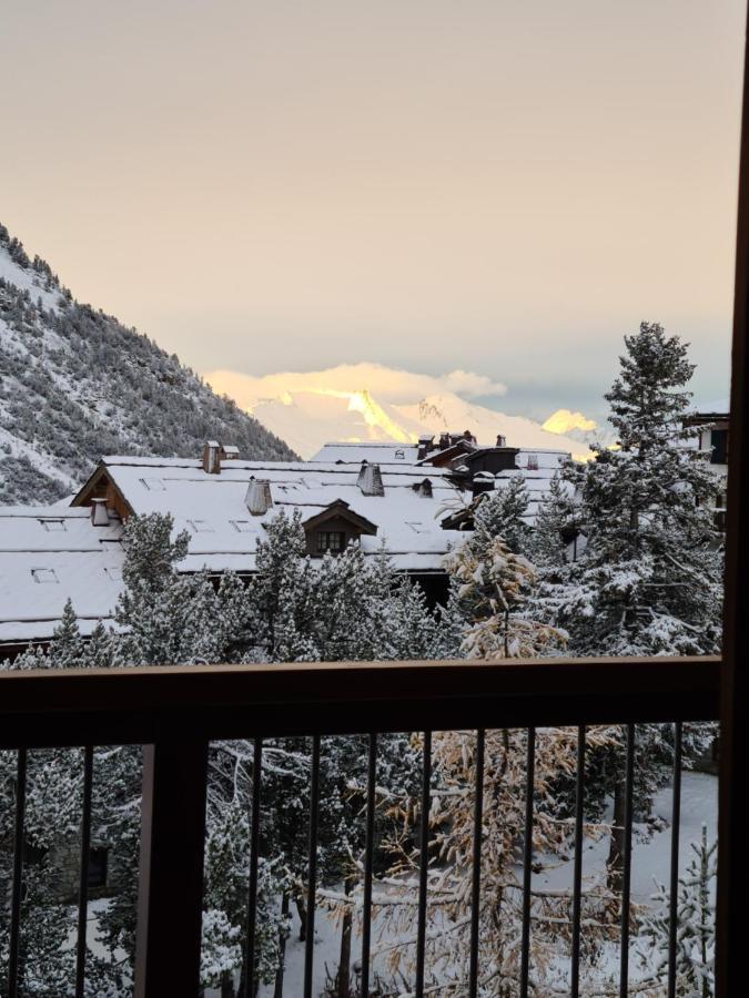 Arc 1950 Appartement De Standing Refuge Du Montagnard, Vue Incroyable Sur Le Montblanc, Skis Aux Pieds Acces Spa Et Piscine Les Arcs  Bagian luar foto