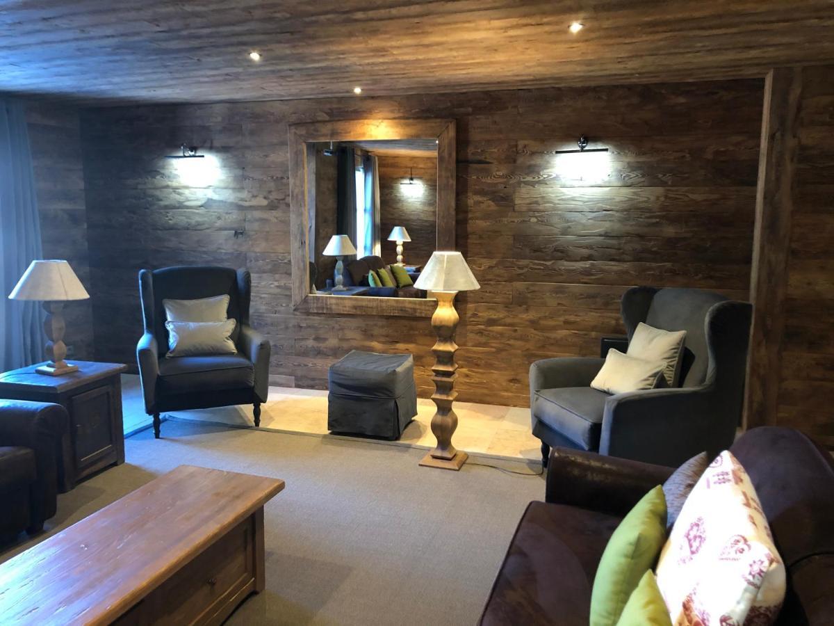 Arc 1950 Appartement De Standing Refuge Du Montagnard, Vue Incroyable Sur Le Montblanc, Skis Aux Pieds Acces Spa Et Piscine Les Arcs  Bagian luar foto