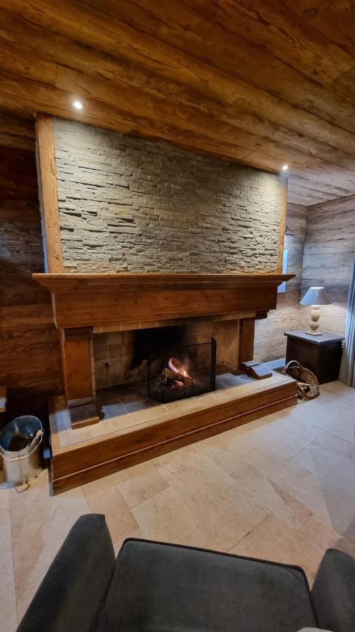 Arc 1950 Appartement De Standing Refuge Du Montagnard, Vue Incroyable Sur Le Montblanc, Skis Aux Pieds Acces Spa Et Piscine Les Arcs  Bagian luar foto