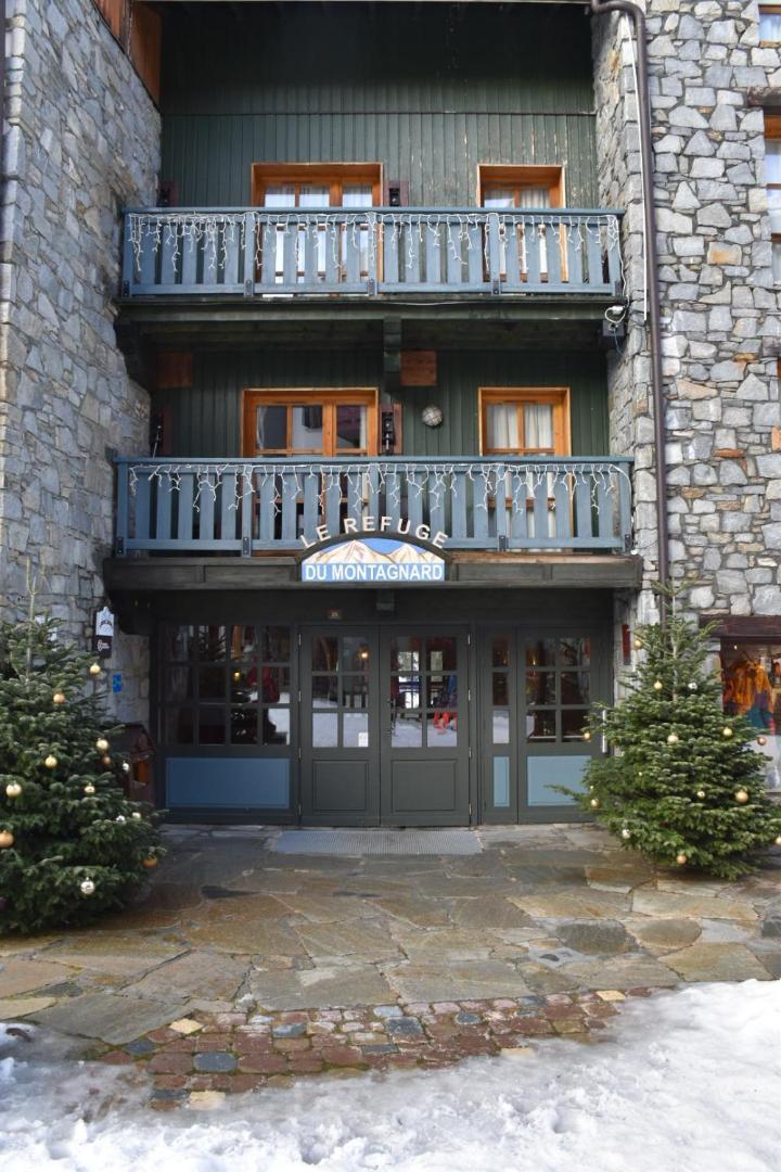 Arc 1950 Appartement De Standing Refuge Du Montagnard, Vue Incroyable Sur Le Montblanc, Skis Aux Pieds Acces Spa Et Piscine Les Arcs  Bagian luar foto